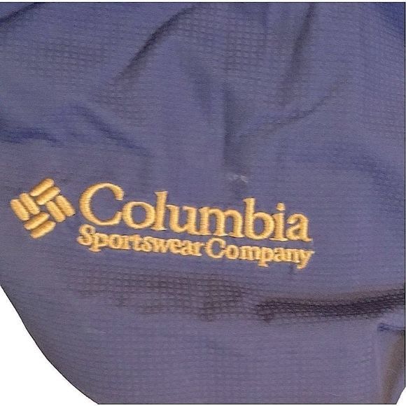 Columbia Purple Titanium OmniTech Waterproof  WindProof Hooded Jacket  SZ L  EUC - Picture 5 of 12